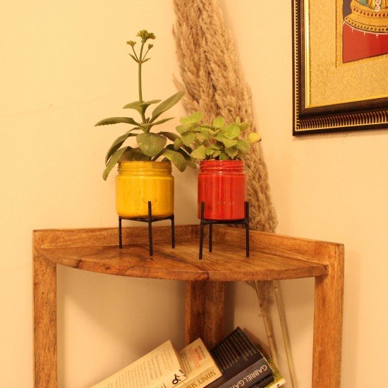 Semi Circle Corner Shelf