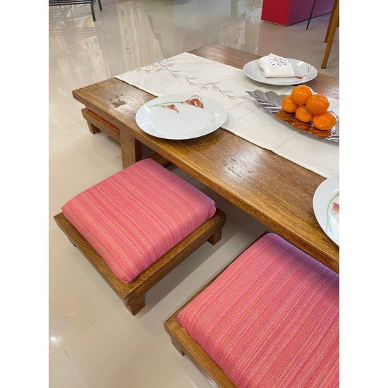 Japanese Style Dining Table (Set of 6)