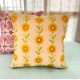 Sunflower Embroidered Cushion 