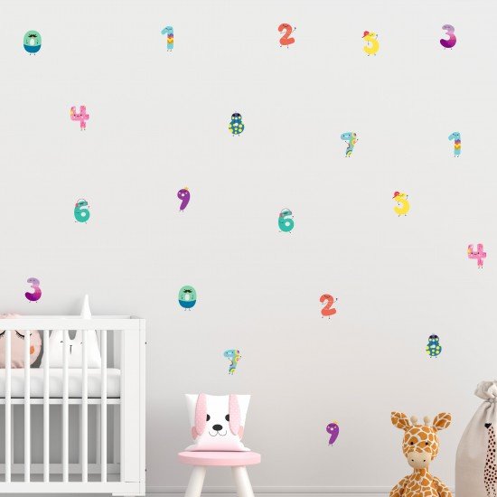 Numbers Wall Decal