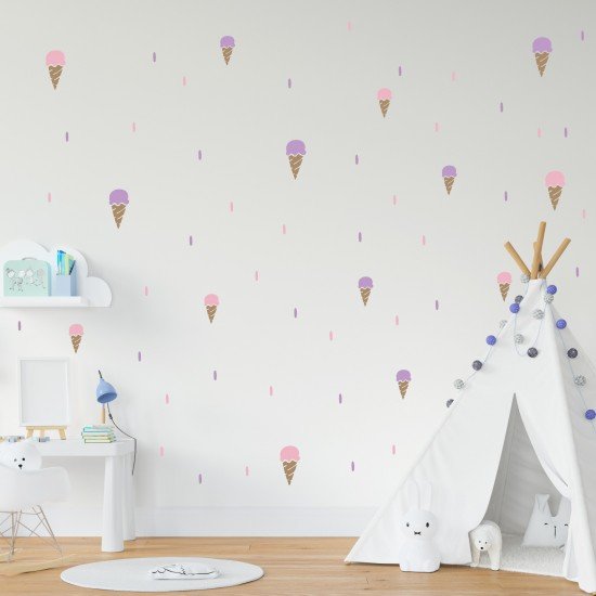 Ice Cream Wall Decal