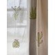 Embroidered Cactus Curtain