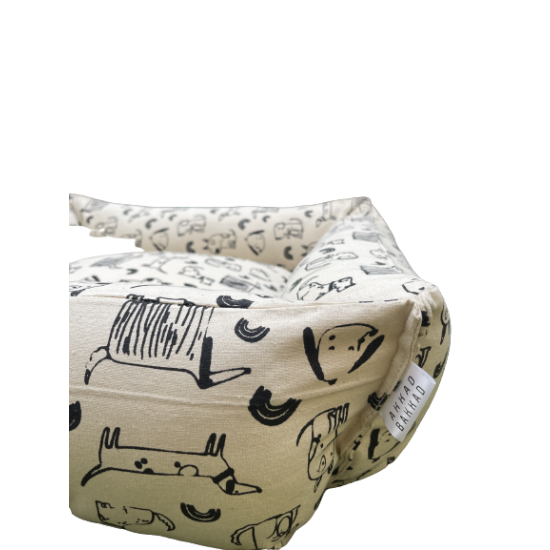 Puppy Print Pet bed