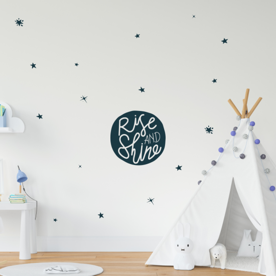 Rise and Shine Wall Decal