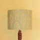 White Elm Embroidered Lamp Shade