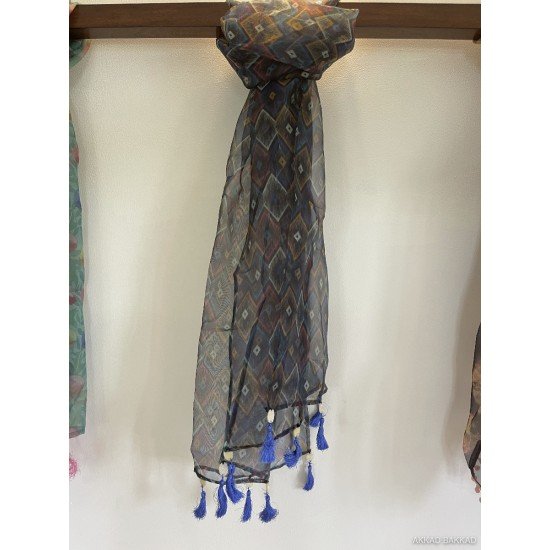 Blue Diamond Scarf