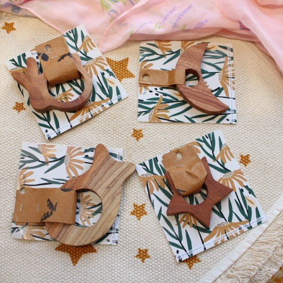 Fish Neem Wood Teether