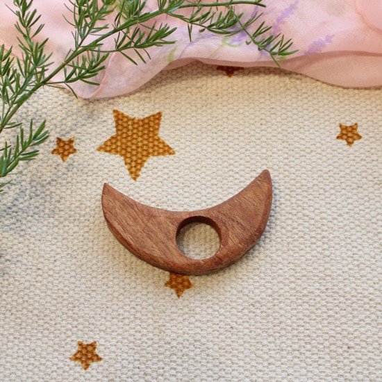 Moon Neem Wood Teether