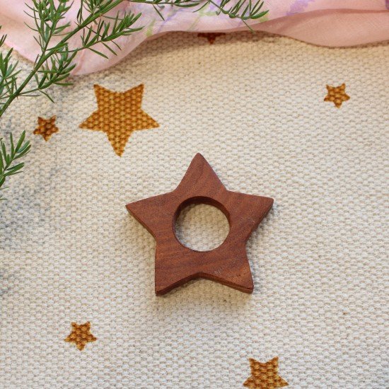 Star Neem Wood Teether