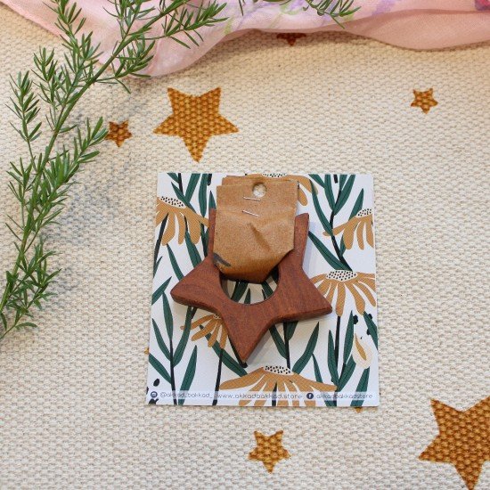 Star Neem Wood Teether