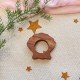 Shell Neem Wood Teether