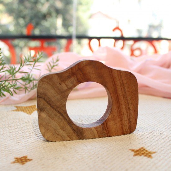 camera Neem Wood Teether