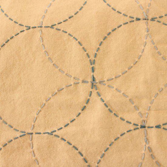 Circles Katha Table Runner