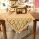 Geo Chambray Shell Table Runner