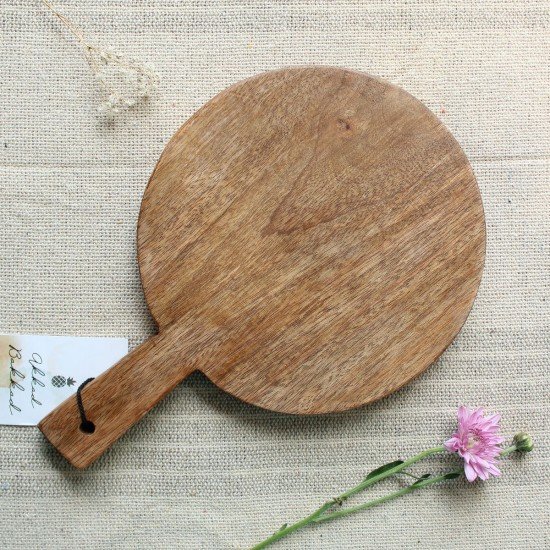 Round Wood Chopping board