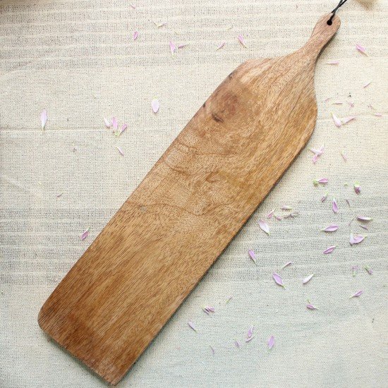 Long Oar Wooden Serving Platter