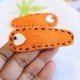 katha Orange Hair Clip (set of 2)