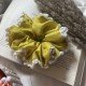 Mustard Lace Scrunchie