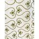 Olive Celtic Embroidery Curtain