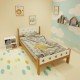 Stars Solid Wood Kids Bed