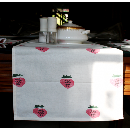 Strawberry Table Runner