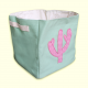 Cactus Applique Storage Bag