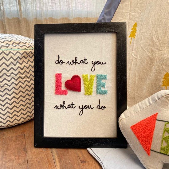 Do what you love Wall frame