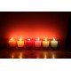 Scented Glass Candles (Set Of 6)