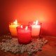 Scented Glass Candles (Set Of 6)