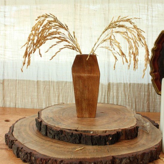 Wooden Vase - Small