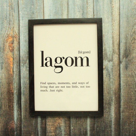 Lagom Wall Frame