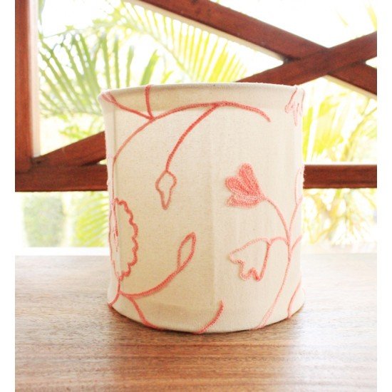 Floret Multi Embroidery Lamp Shade