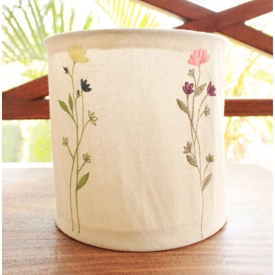 Blossom Embroidery Lamp Shade