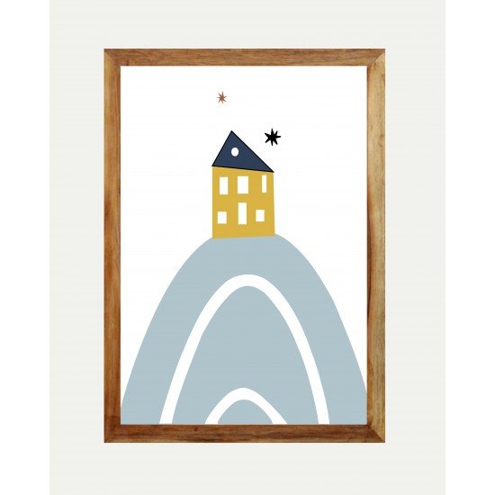 House on Hill Frame