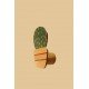 Green Pot Cactus Wall Hook