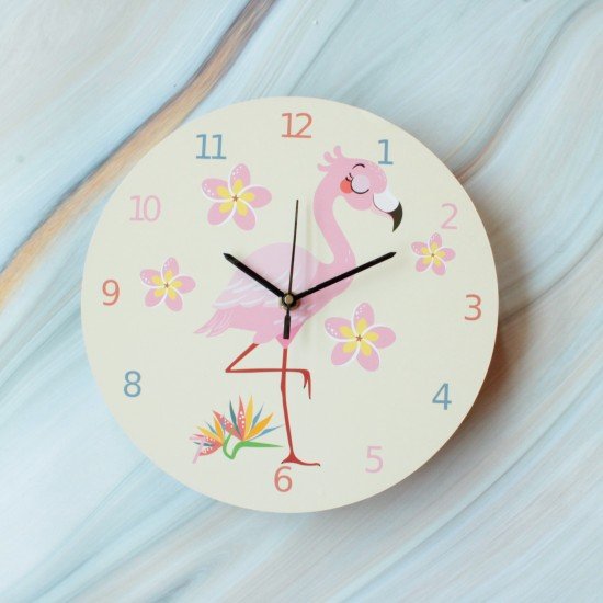 Flamingo Clock