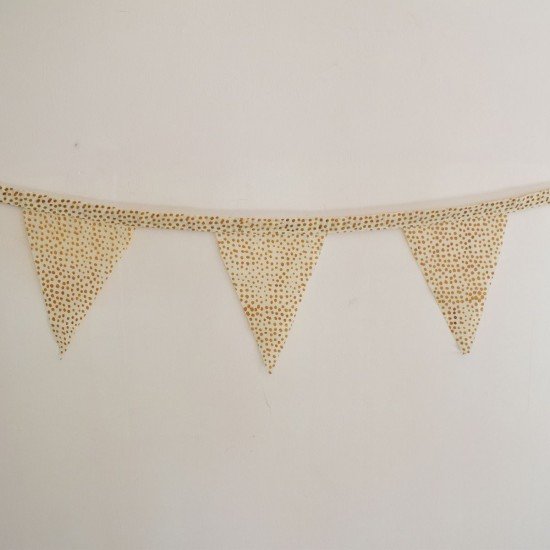 Mustard Polka Bunting