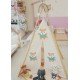 Fox embroidered Teepee tent