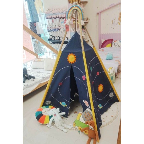 Space Applique Teepee tent