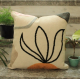 Abstract Flower Cushion