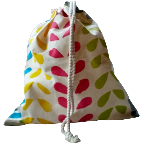 Leaf Drawstring Bag