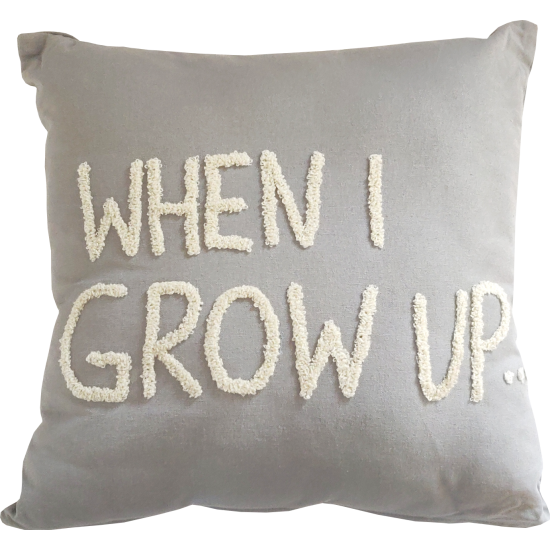 When I Grow Up Cushion
