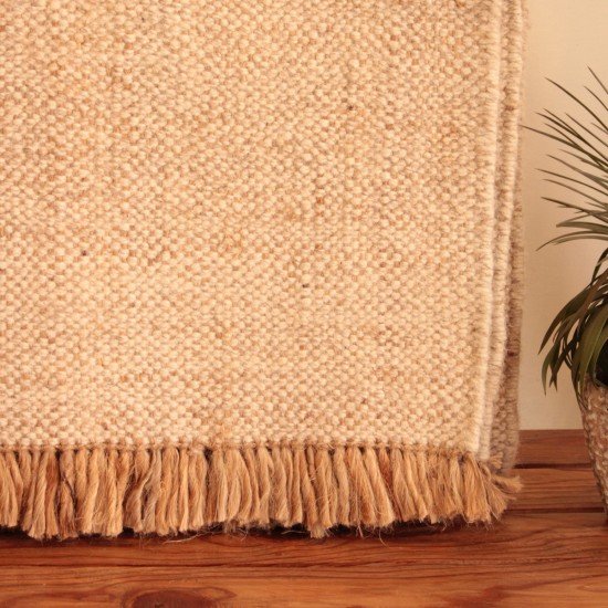 Handwoven Jute Rug Rectangular