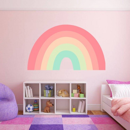 Rainbow Wall Mural