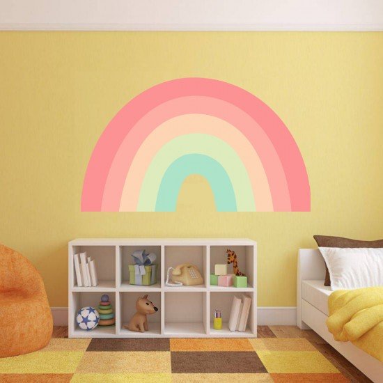 Rainbow Wall Mural